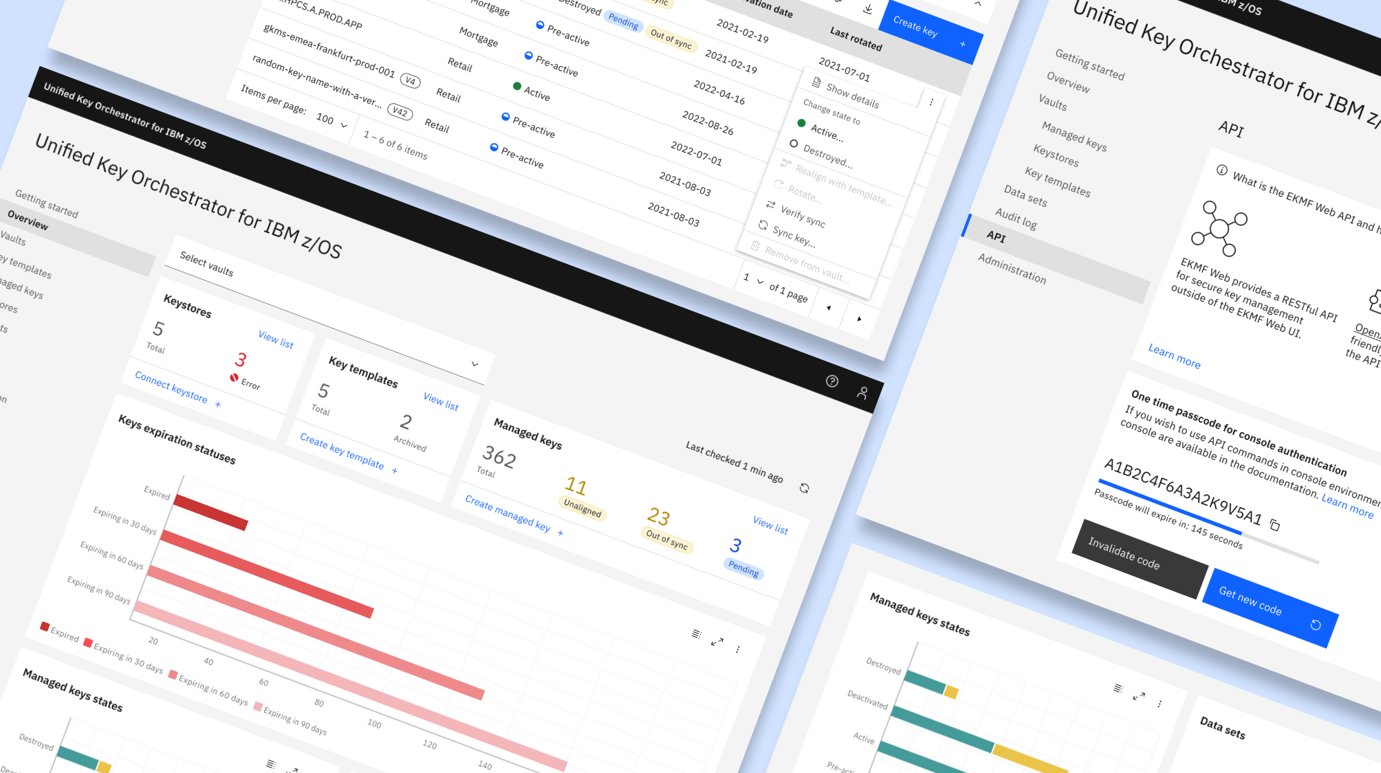 IBM z/OS key orchestrator